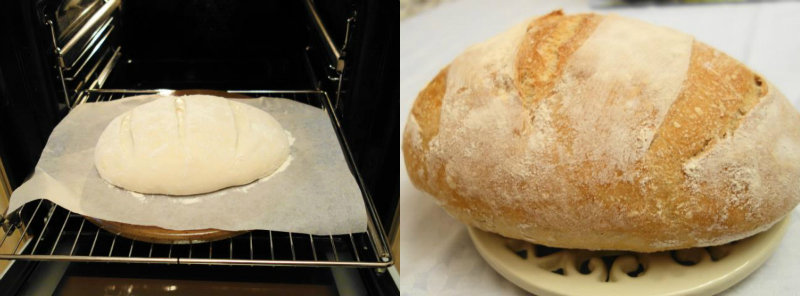 Домашний хлеб без замеса: рецепт прост как раз, два, три! Пышный, душистый, с хрустящей корочкой…